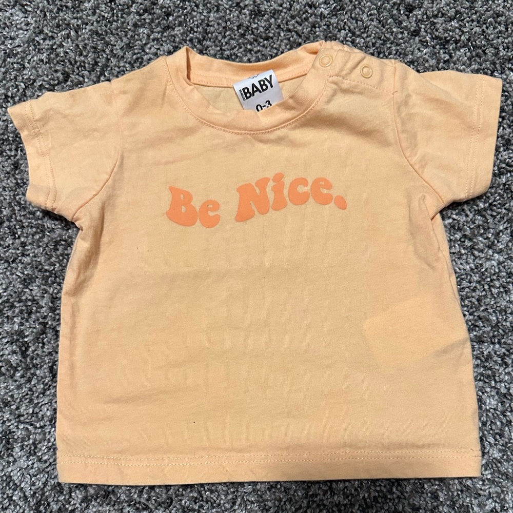 “Be nice” cotton on baby t-shirt